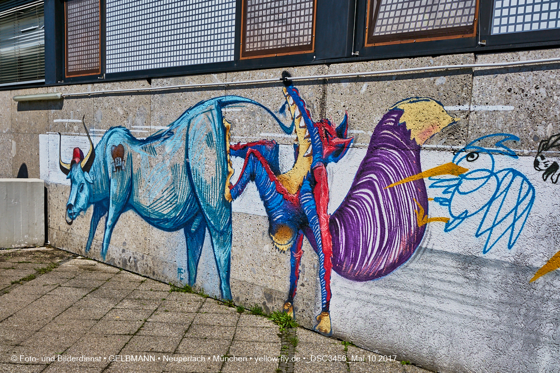 21.03.2017 - Abrissbaustelle Quiddezentrum in Neuperlach